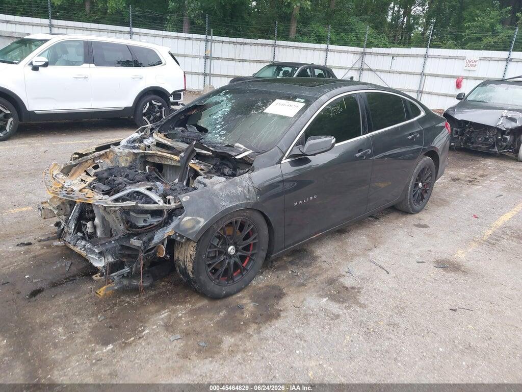 1G1ZD5ST2JF121586 2018 CHEVROLET MALIBU photo no. 2