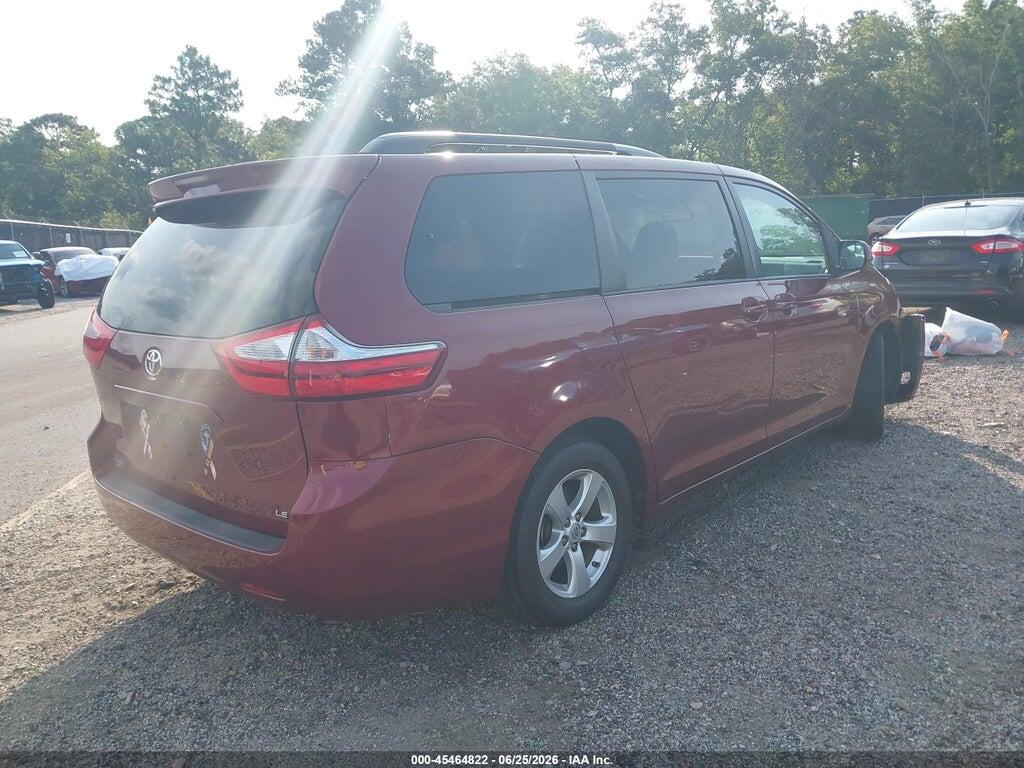 5TDKZ3DC3HS826905 2017 TOYOTA SIENNA photo no. 4