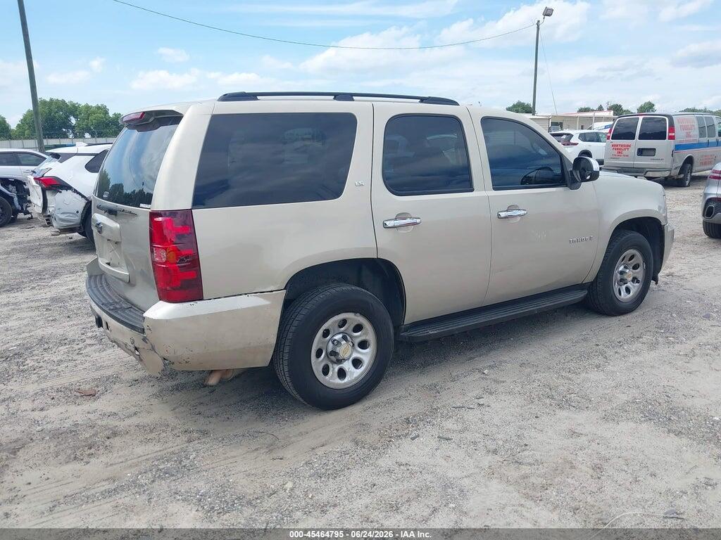 1GNFC13C18R232831 2008 CHEVROLET TAHOE photo no. 4