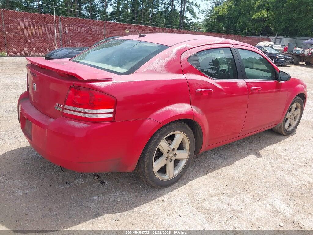 1B3LC56R98N299267 2008 DODGE AVENGER photo no. 4