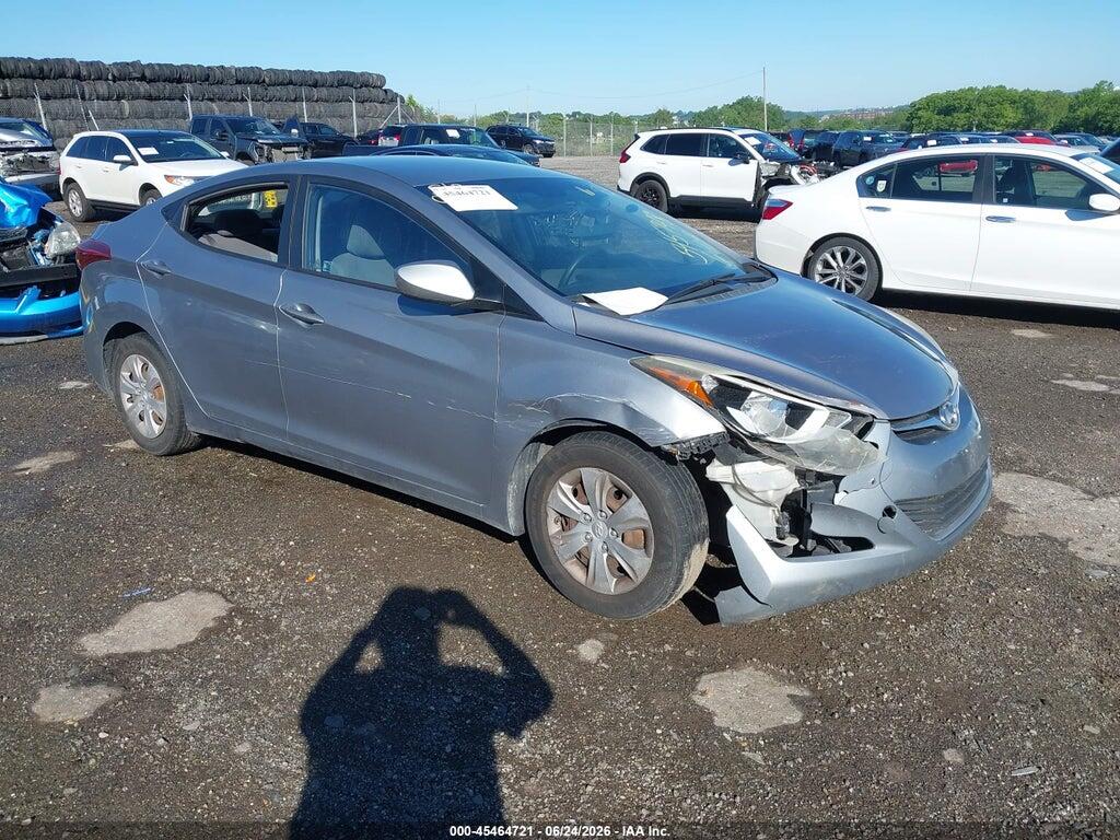 KMHDH4AE3GU545748 2016 HYUNDAI ELANTRA photo no. 1