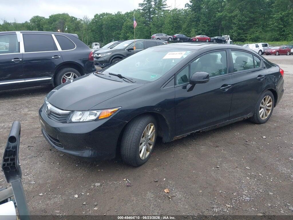 2HGFB2F82CH300623 2012 HONDA CIVIC photo no. 2
