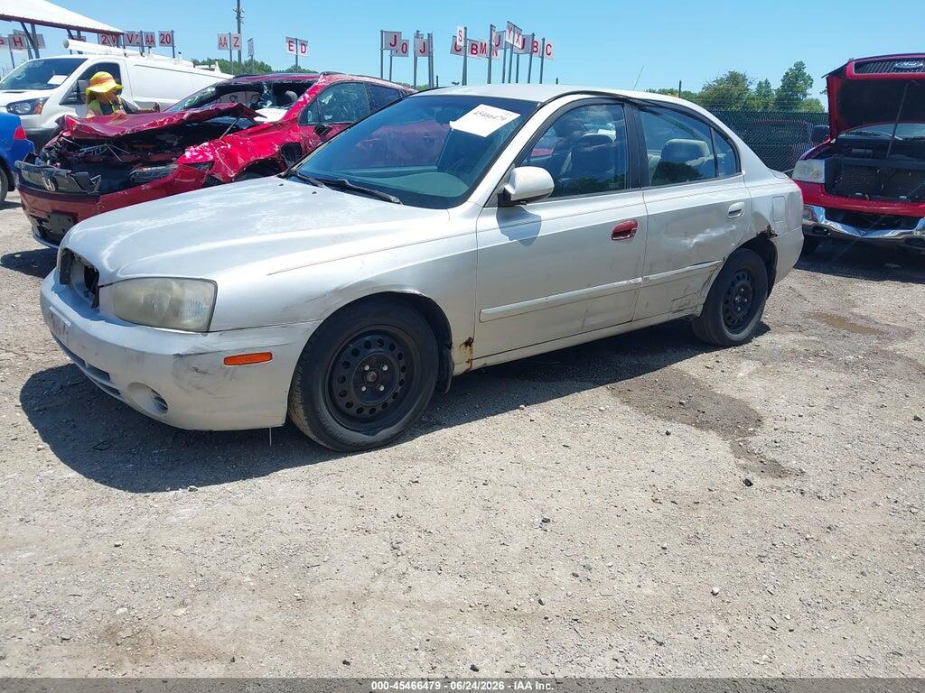 KMHDN45D63U535509 2003 HYUNDAI ELANTRA photo no. 2