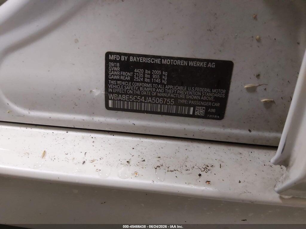 WBA8E5C54JA506755 2018 BMW 328D photo no. 9