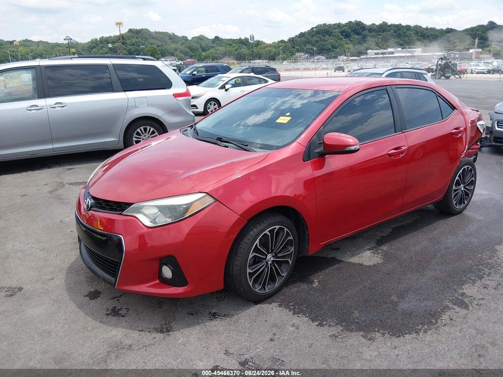 5YFBURHE4FP262989 2015 TOYOTA COROLLA photo no. 2