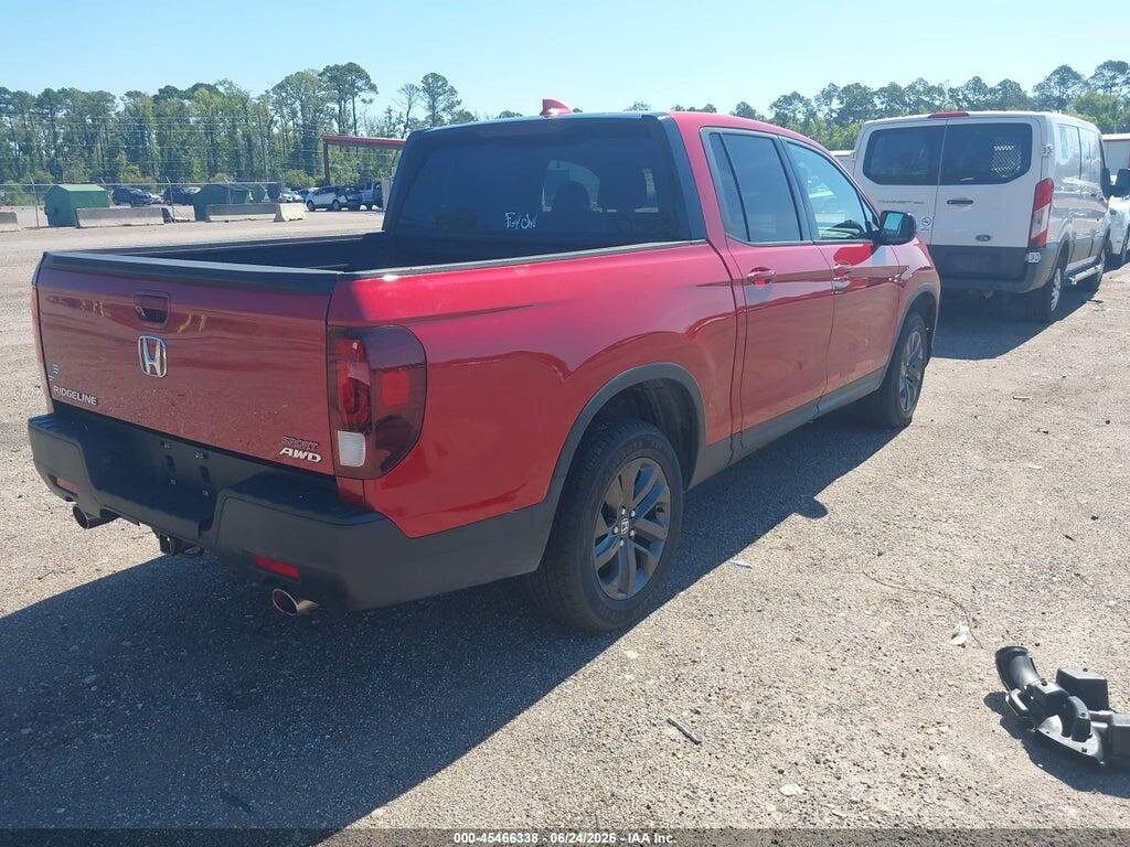 5FPYK3F16MB015888 2021 HONDA RIDGELINE photo no. 4
