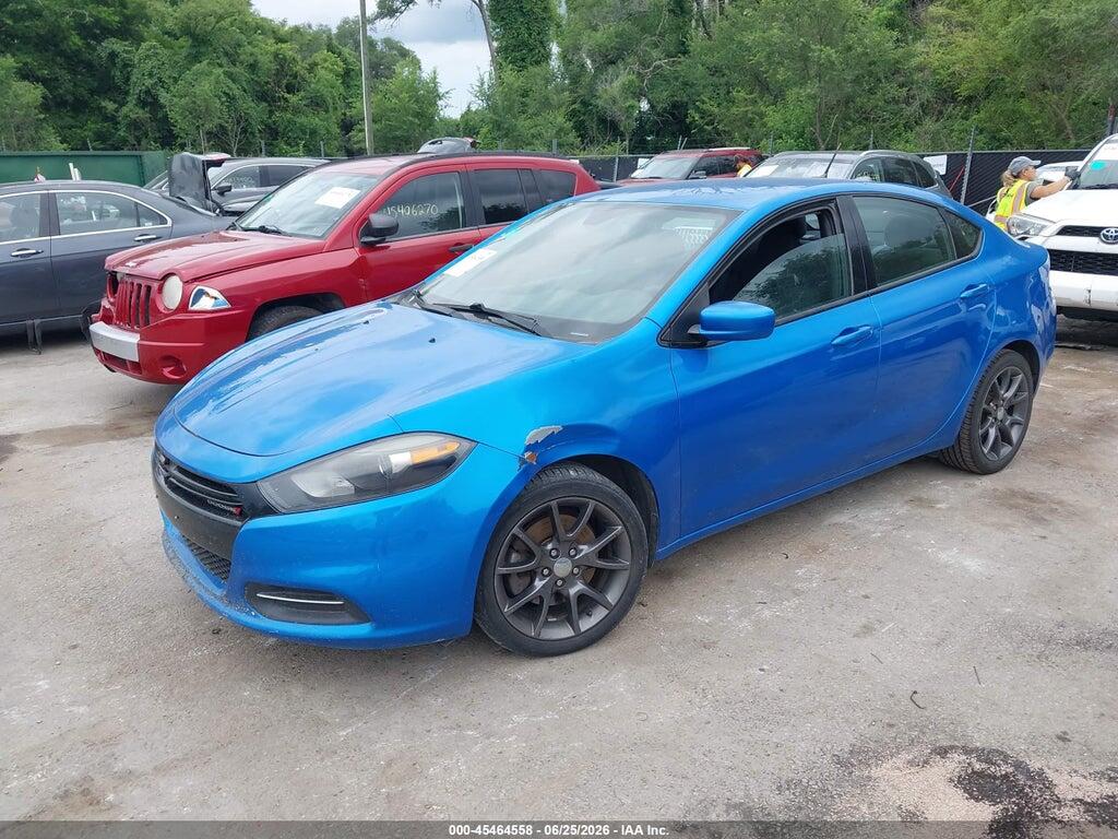 1C3CDFAA1GD530139 2016 DODGE DART photo no. 2