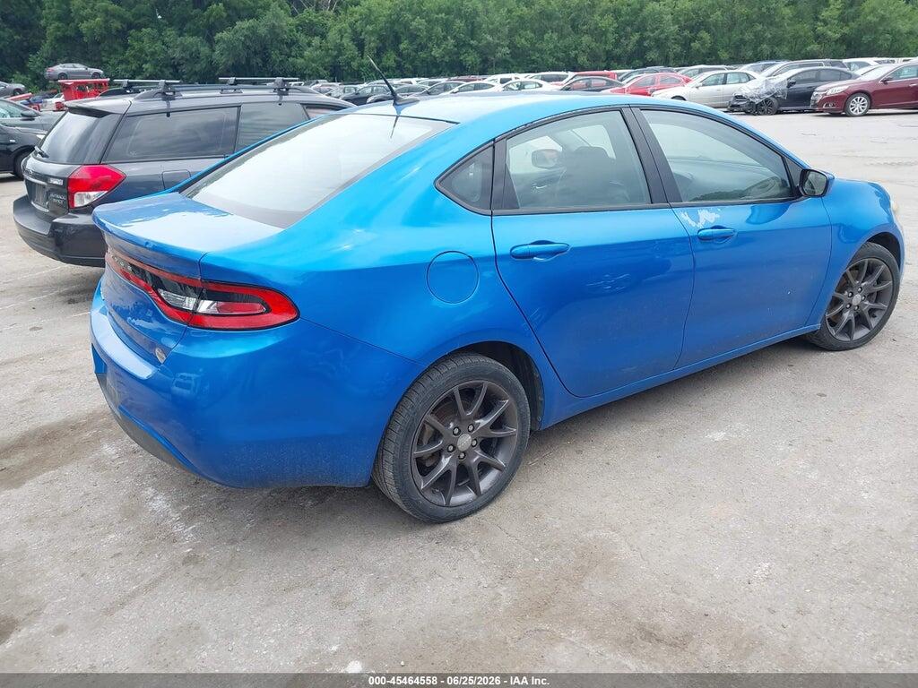1C3CDFAA1GD530139 2016 DODGE DART photo no. 4