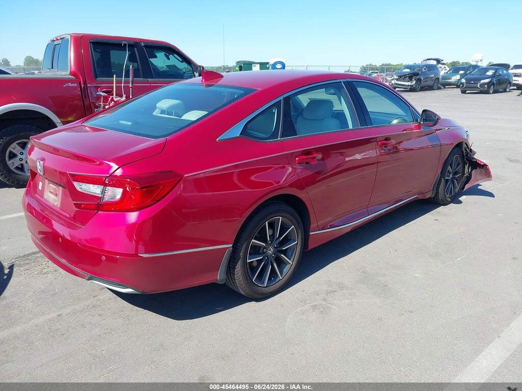 1HGCV1F57MA100802 2021 HONDA ACCORD photo no. 4