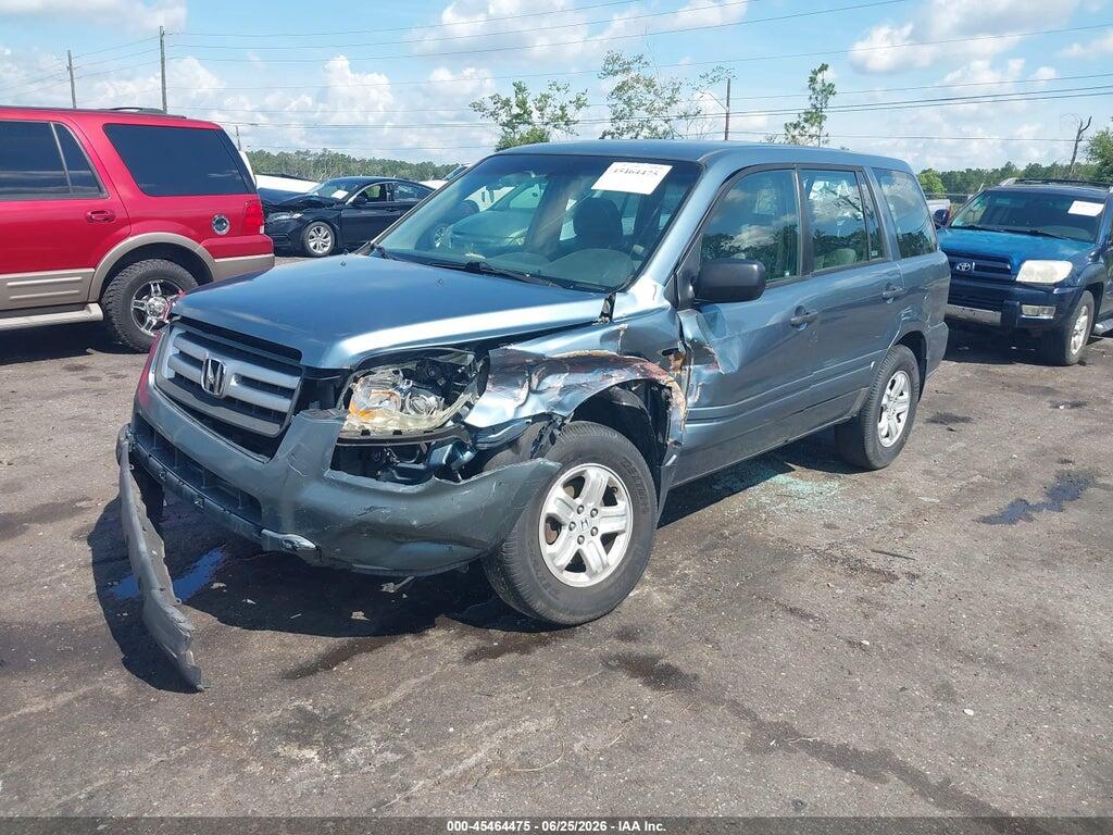 5FNYF28127B004931 2007 HONDA PILOT photo no. 2