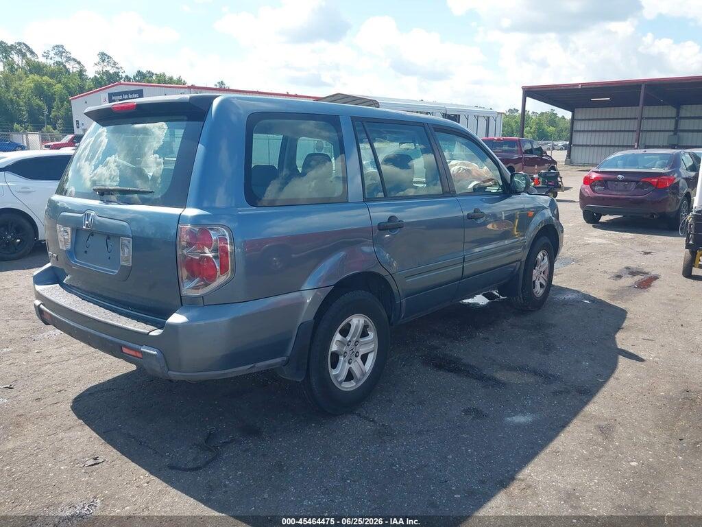 5FNYF28127B004931 2007 HONDA PILOT photo no. 4