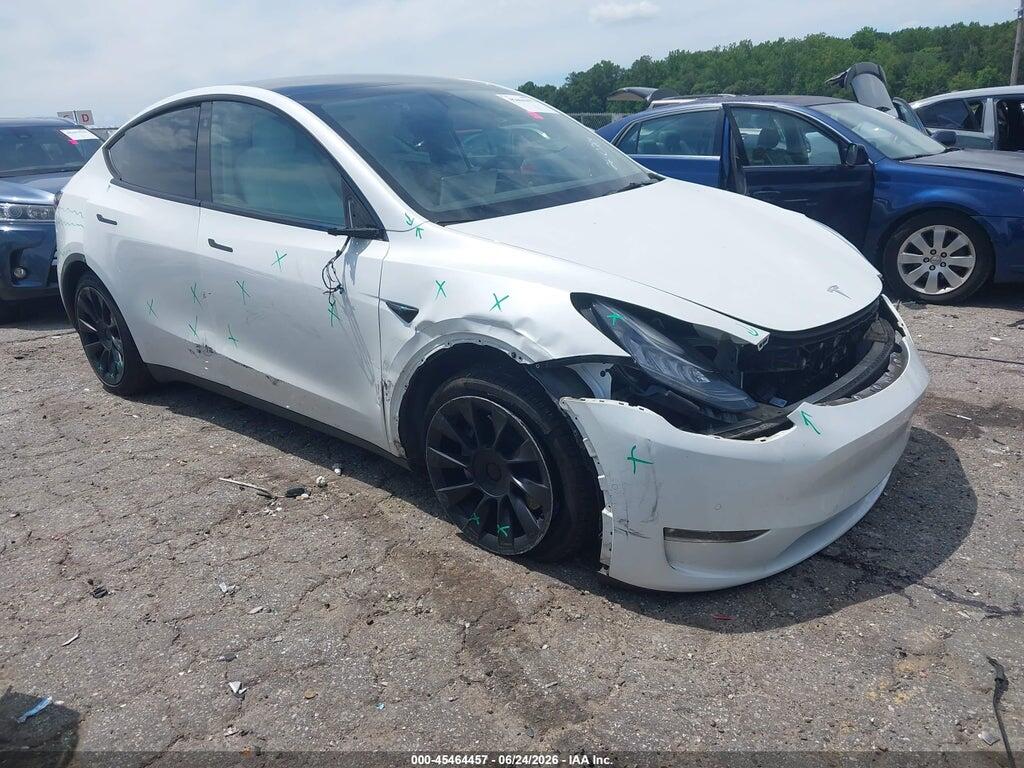 7SAYGDEE1NF368452 2022 TESLA MODEL Y photo no. 1