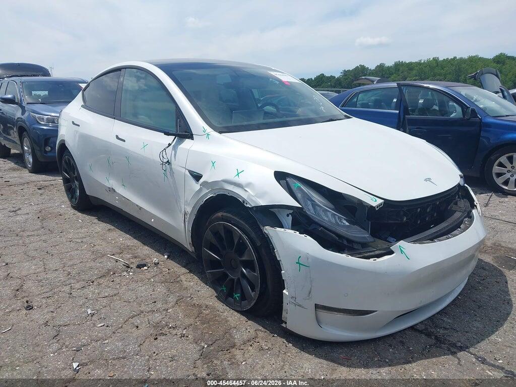 7SAYGDEE1NF368452 2022 TESLA MODEL Y photo no. 6