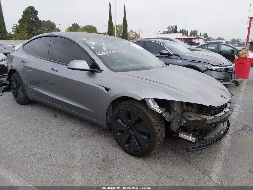 5YJ3E1EA4SF021430 2025 TESLA MODEL 3 photo no. 1