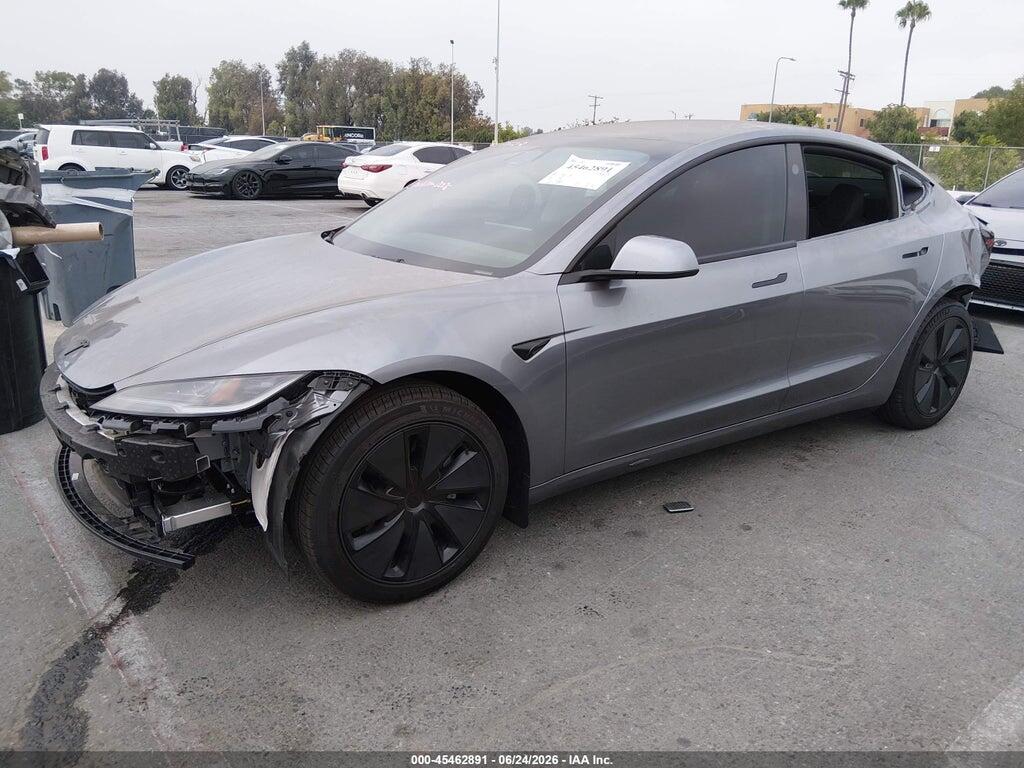 5YJ3E1EA4SF021430 2025 TESLA MODEL 3 photo no. 2