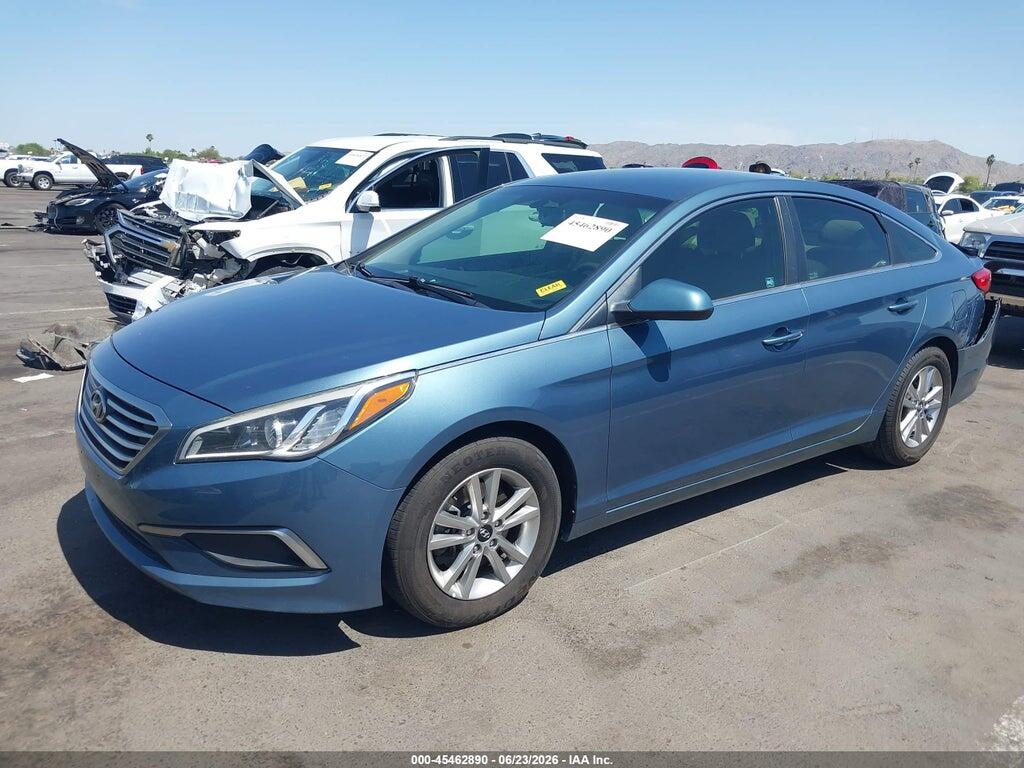5NPE24AF2HH478347 2017 HYUNDAI SONATA photo no. 2