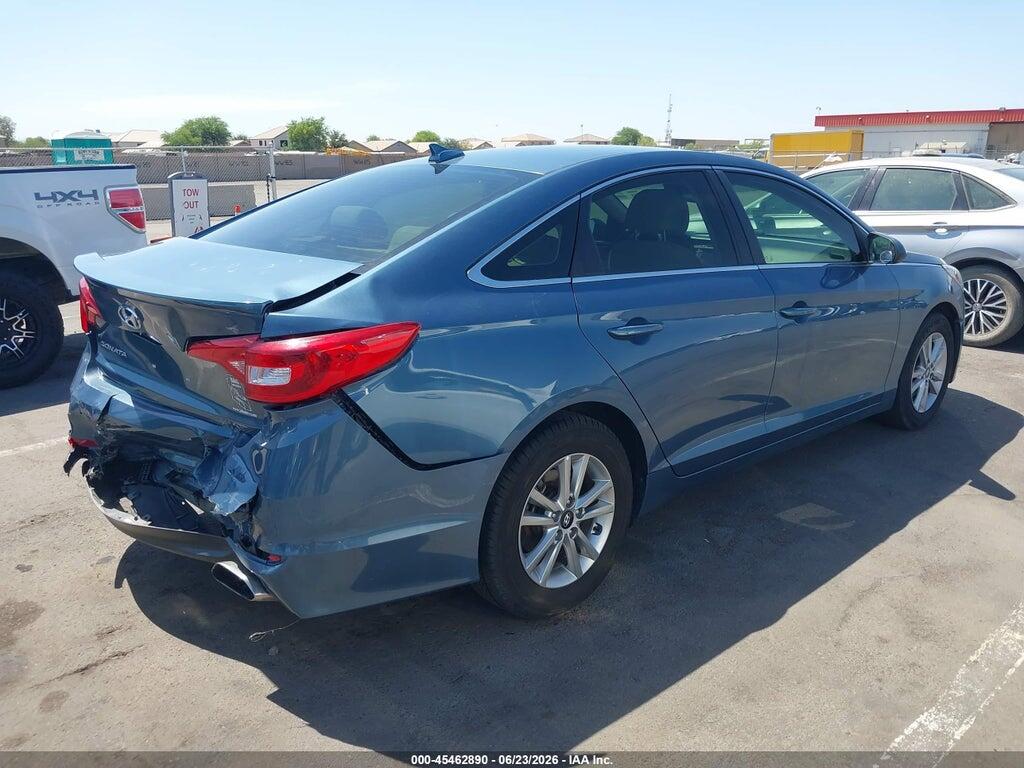 5NPE24AF2HH478347 2017 HYUNDAI SONATA photo no. 4