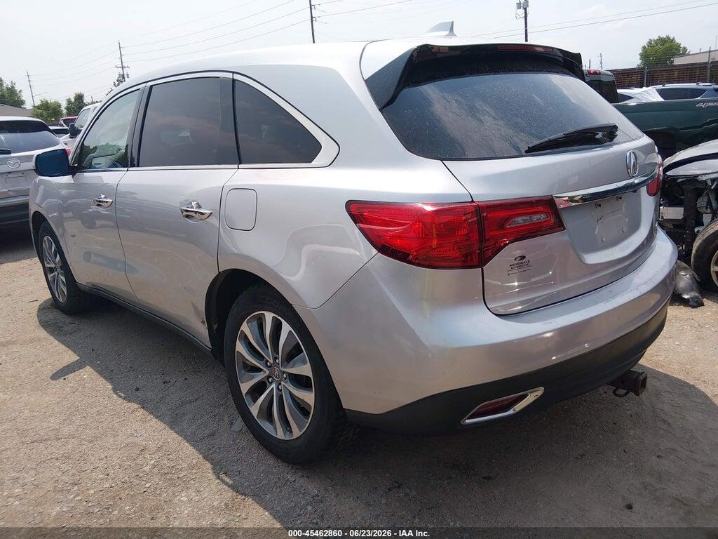 5FRYD4H41FB028100 2015 ACURA MDX photo no. 3