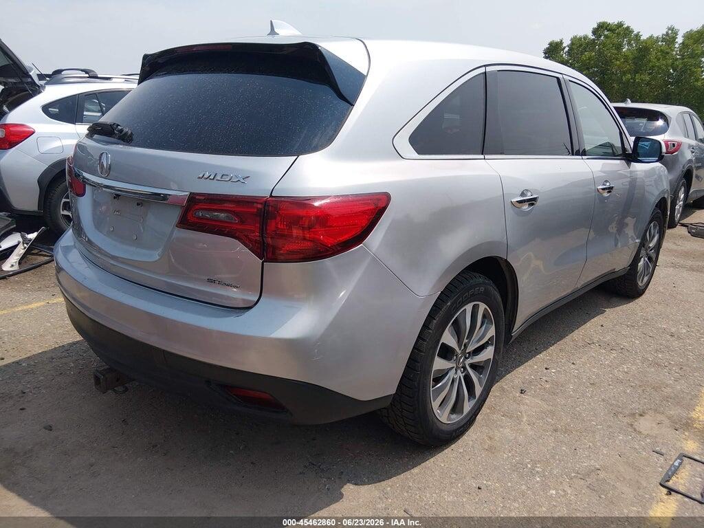 5FRYD4H41FB028100 2015 ACURA MDX photo no. 4