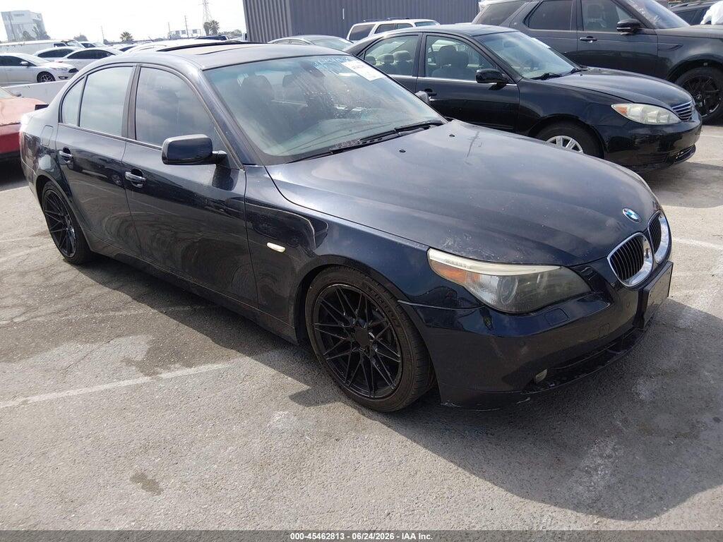 WBANB53526CP01289 2006 BMW 550I photo no. 1