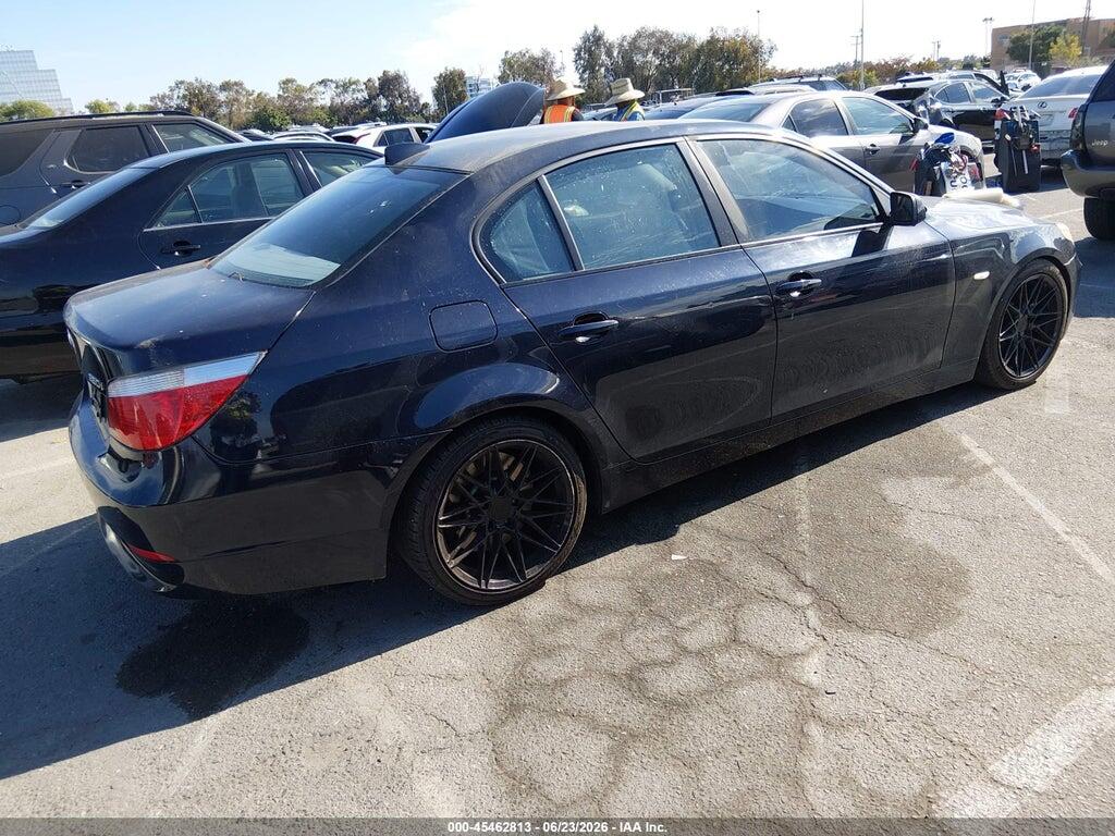 WBANB53526CP01289 2006 BMW 550I photo no. 4