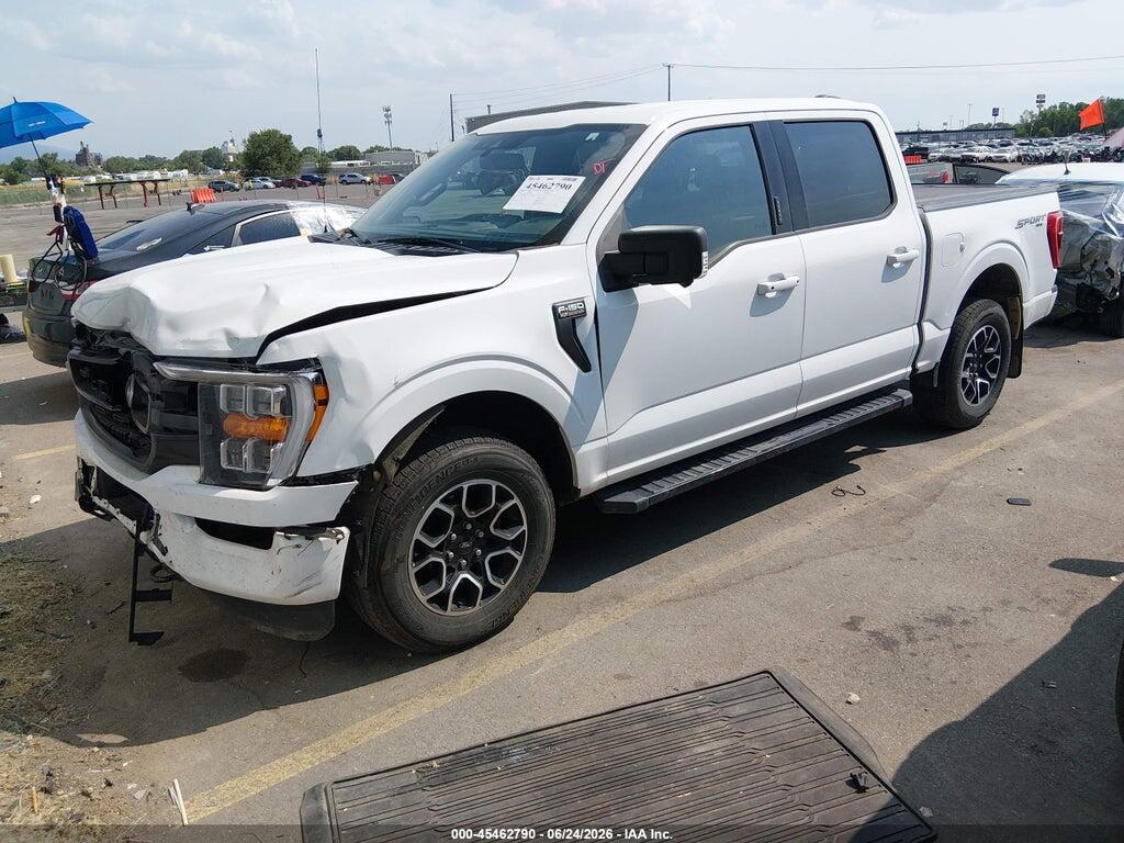 1FTEW1EP6MFA62490 2021 FORD F-150 photo no. 2