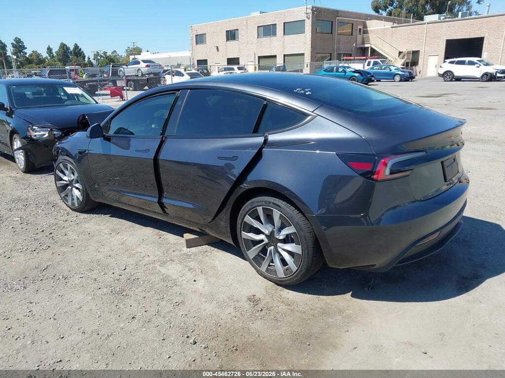 5YJ3E1EA1TF195070 2026 TESLA MODEL 3 photo no. 3