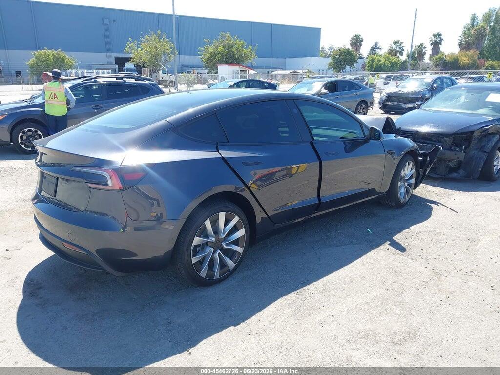 5YJ3E1EA1TF195070 2026 TESLA MODEL 3 photo no. 4