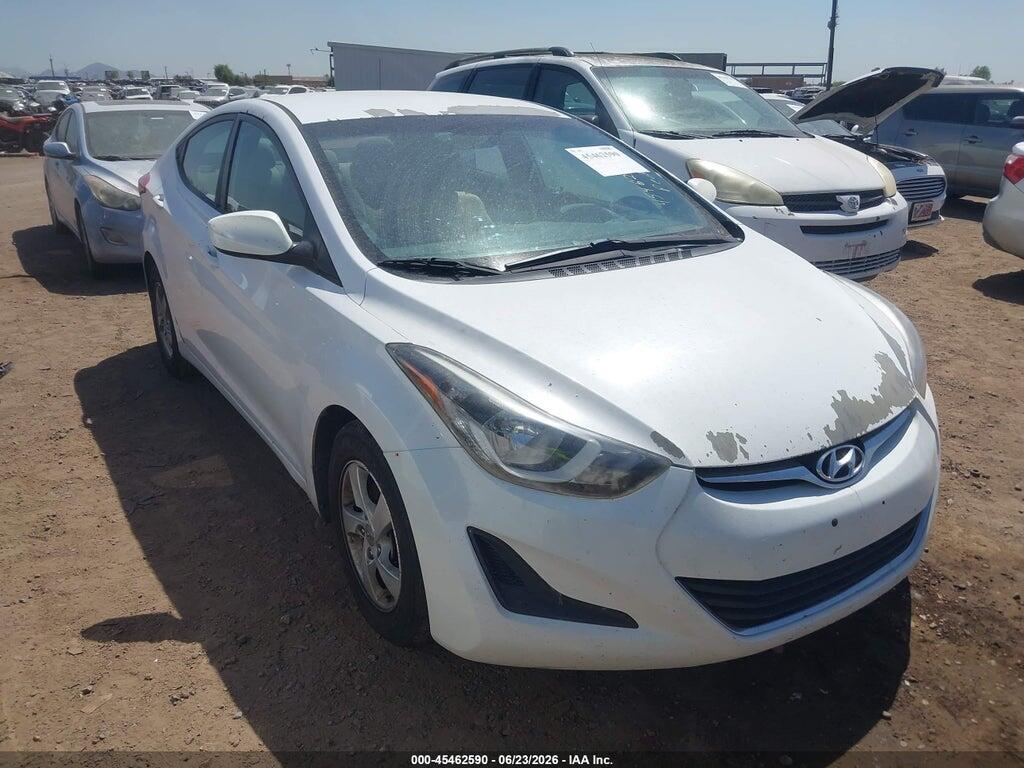 5NPDH4AE5EH484043 2014 HYUNDAI ELANTRA photo no. 1