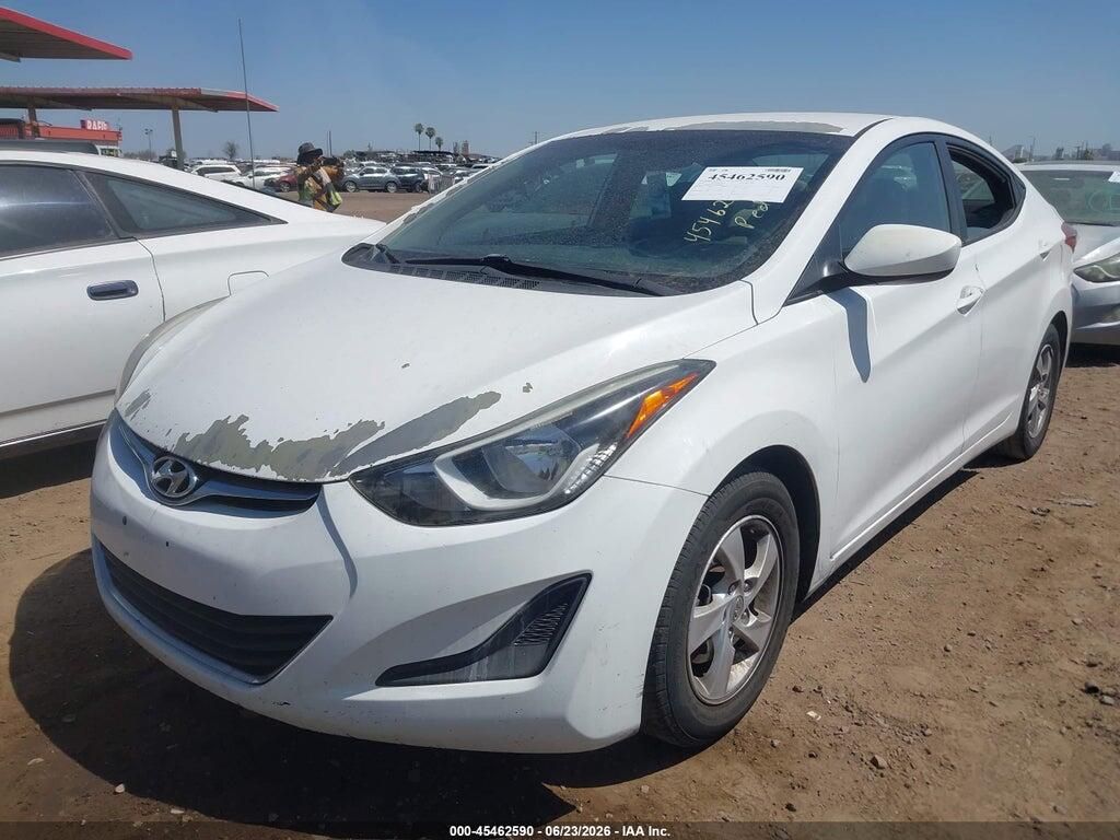 5NPDH4AE5EH484043 2014 HYUNDAI ELANTRA photo no. 2