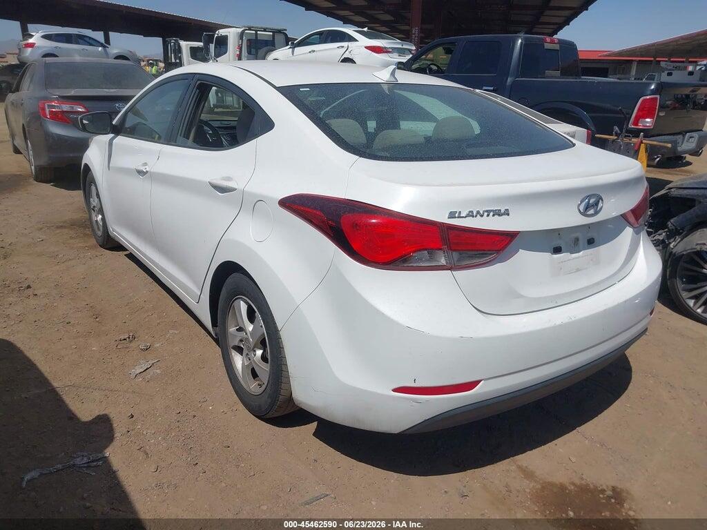 5NPDH4AE5EH484043 2014 HYUNDAI ELANTRA photo no. 3