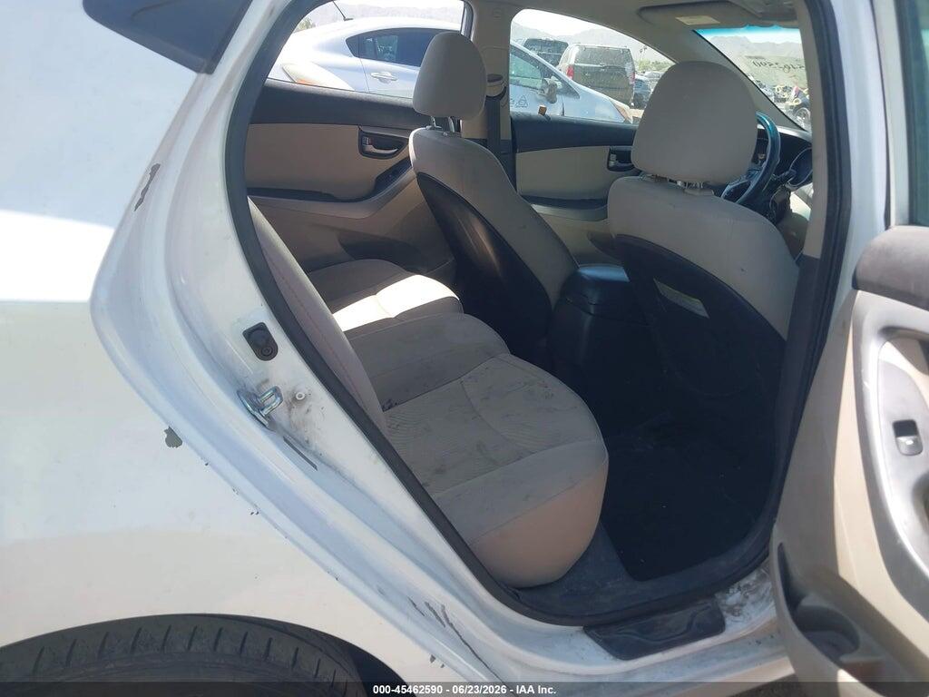 5NPDH4AE5EH484043 2014 HYUNDAI ELANTRA photo no. 8