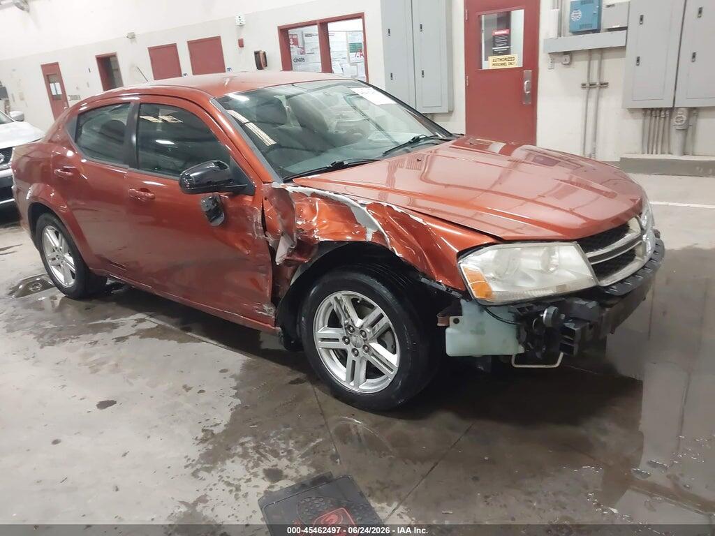 1C3CDZCB3CN166060 2012 DODGE AVENGER photo no. 1
