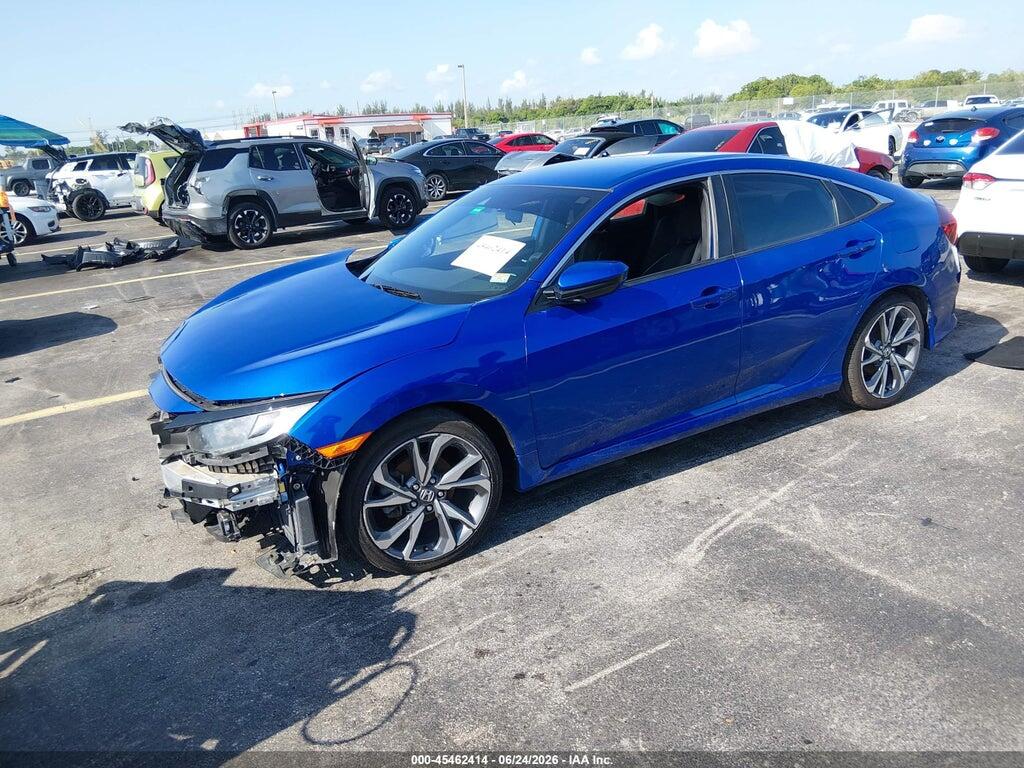 19XFC2F81LE008758 2020 HONDA CIVIC photo no. 2