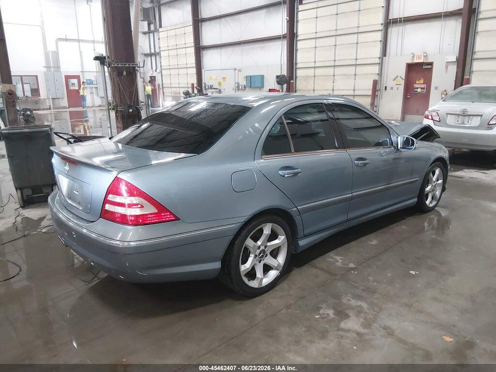 WDBRF52H47F910018 2007 MERCEDES-BENZ C 230 photo no. 4
