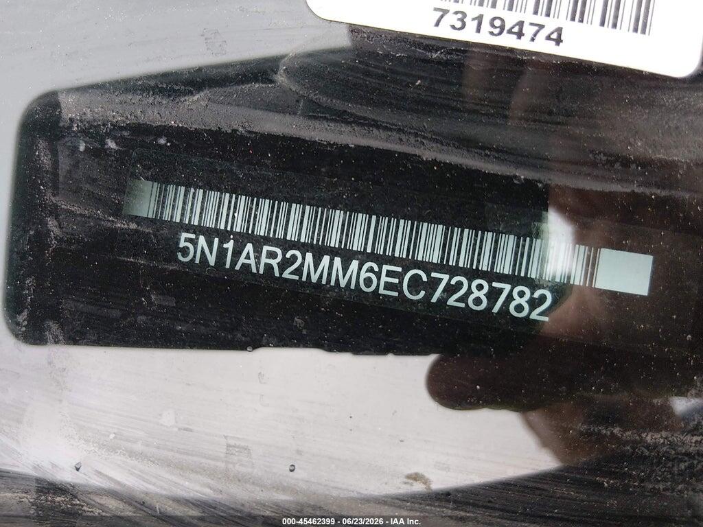 5N1AR2MM6EC728782 2014 NISSAN PATHFINDER photo no. 11