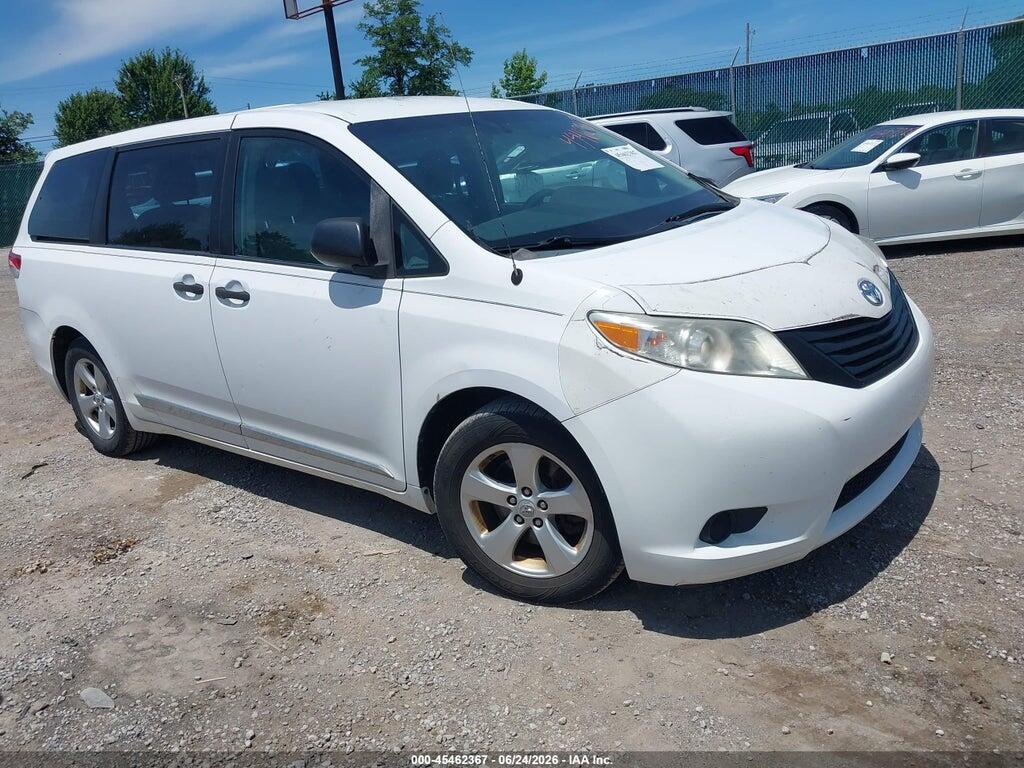 5TDZK3DC8CS178876 2012 TOYOTA SIENNA photo no. 1