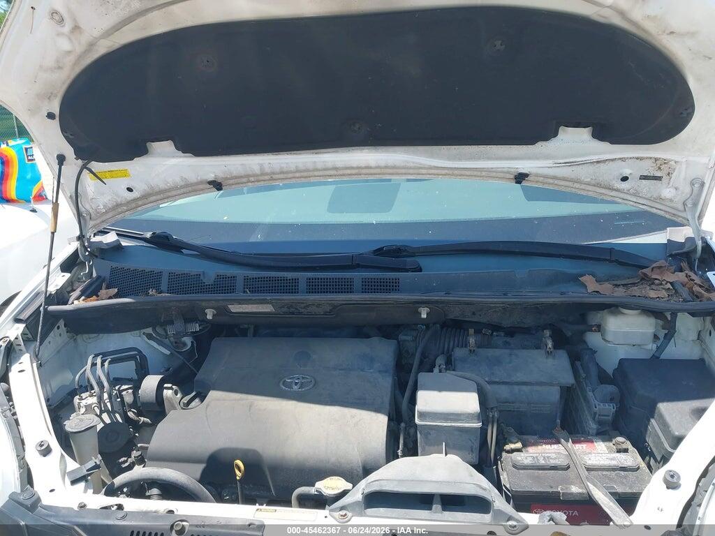 5TDZK3DC8CS178876 2012 TOYOTA SIENNA photo no. 10
