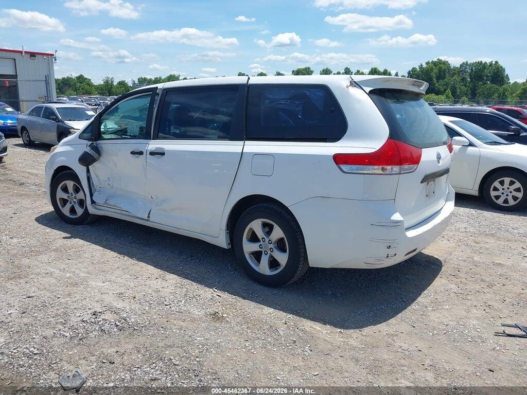 5TDZK3DC8CS178876 2012 TOYOTA SIENNA photo no. 3