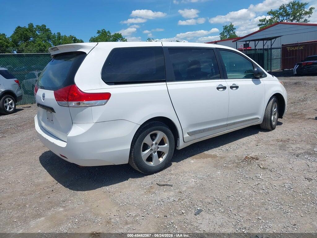 5TDZK3DC8CS178876 2012 TOYOTA SIENNA photo no. 4