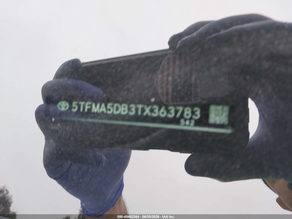 5TFMA5DB3TX363783 2026 TOYOTA TUNDRA photo no. 9