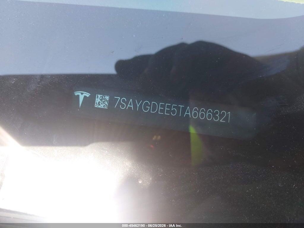 7SAYGDEE5TA666321 2026 TESLA MODEL Y photo no. 9