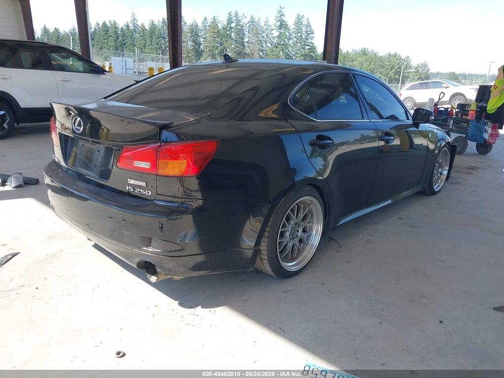 JTHBF5C27A5128076 2010 LEXUS IS 250 photo no. 4