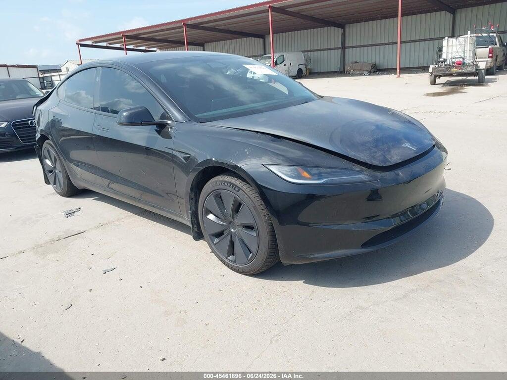 5YJ3E1EA4SF057182 2025 TESLA MODEL 3 photo no. 1