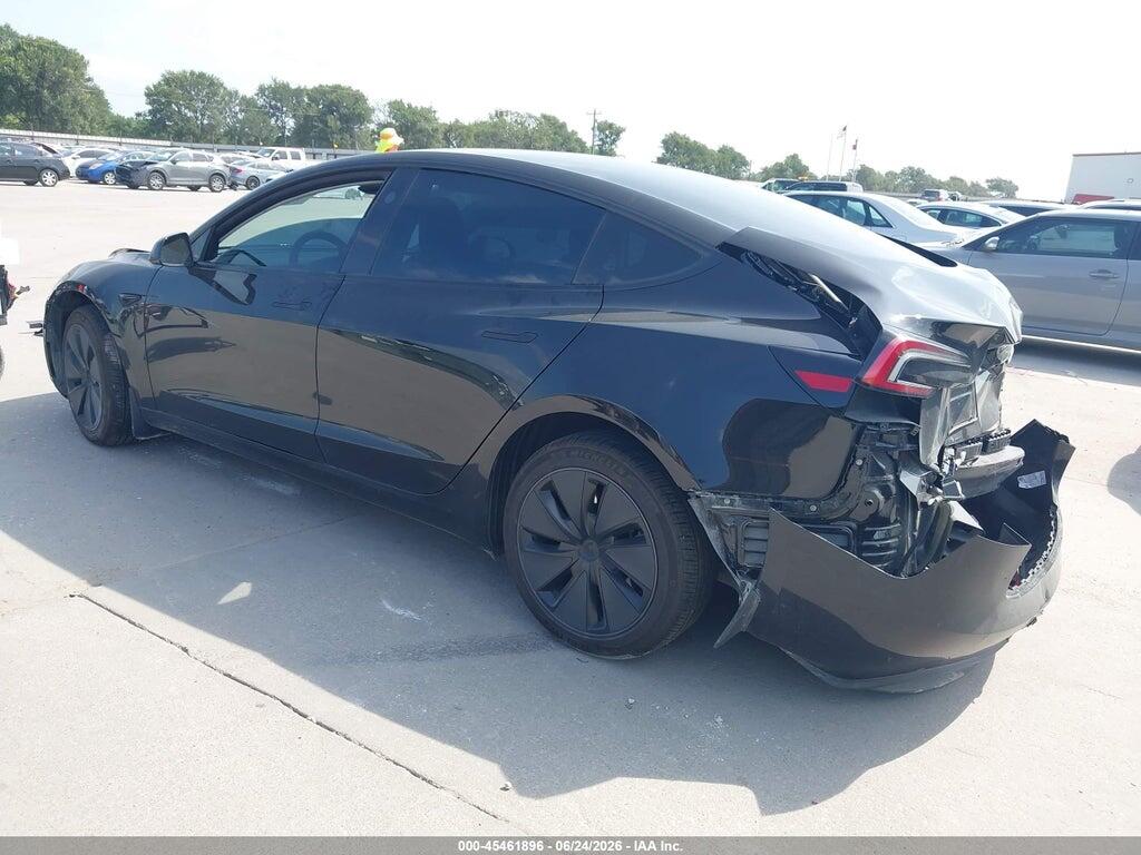 5YJ3E1EA4SF057182 2025 TESLA MODEL 3 photo no. 3