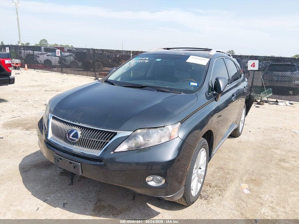 JTJBC1BAXA2023235 2010 LEXUS RX 450H photo no. 2