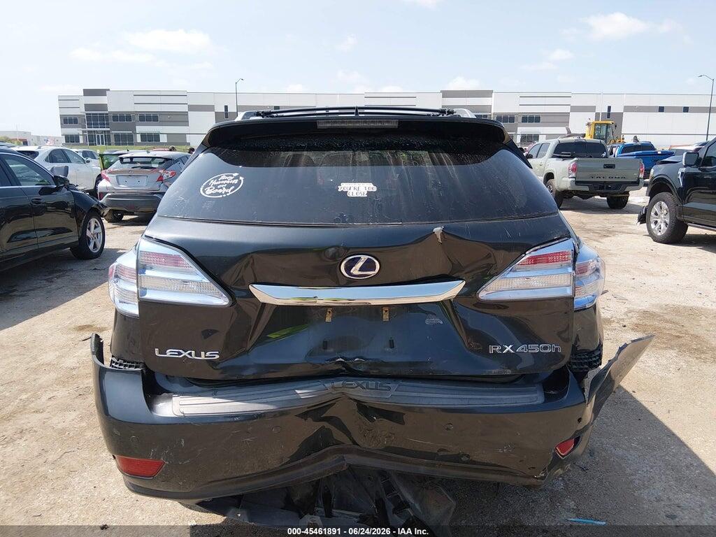 JTJBC1BAXA2023235 2010 LEXUS RX 450H photo no. 6