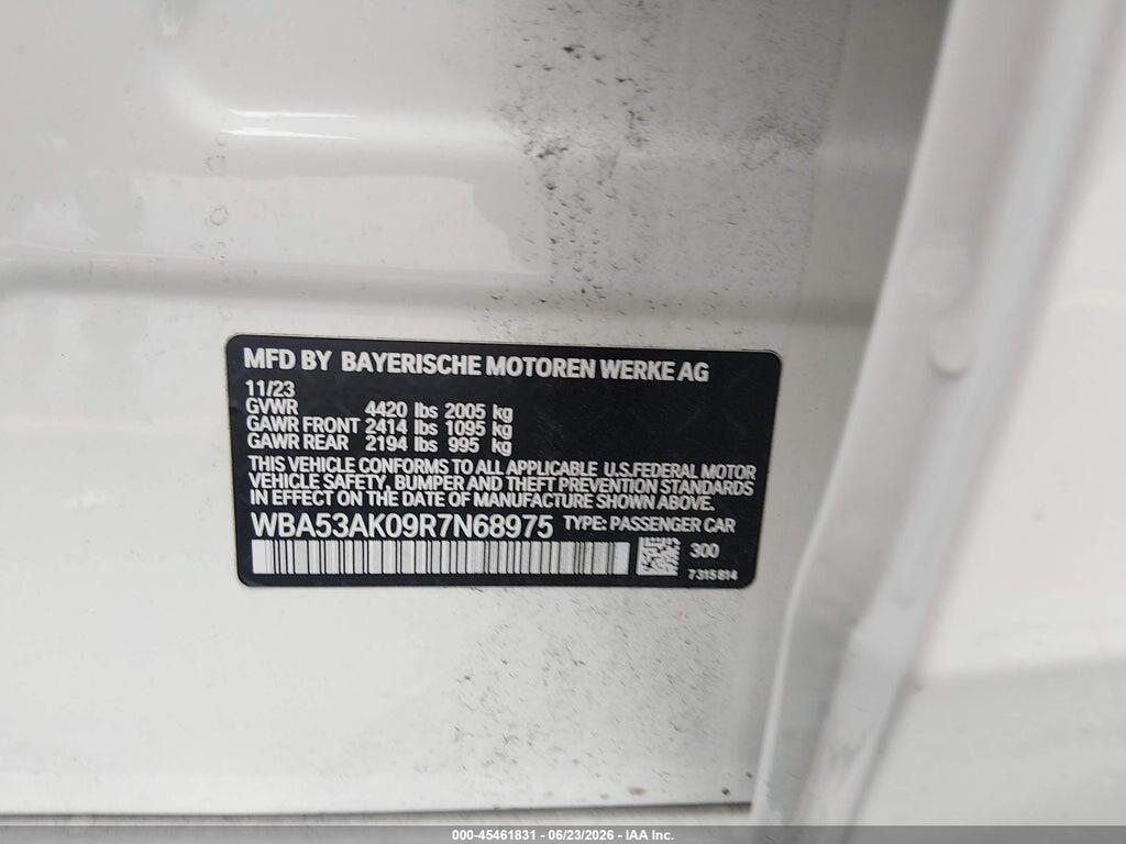 WBA53AK09R7N68975 2024 BMW 228I GRAN COUPE photo no. 9