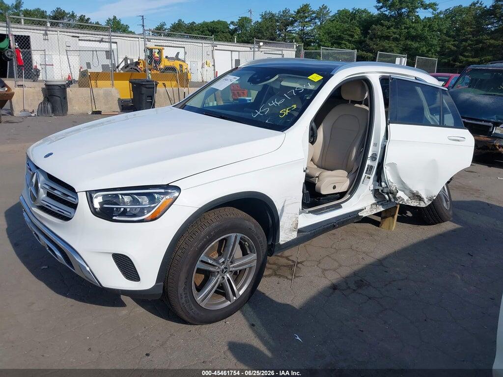 WDC0G8EB8LF722879 2020 MERCEDES-BENZ GLC 300 photo no. 2
