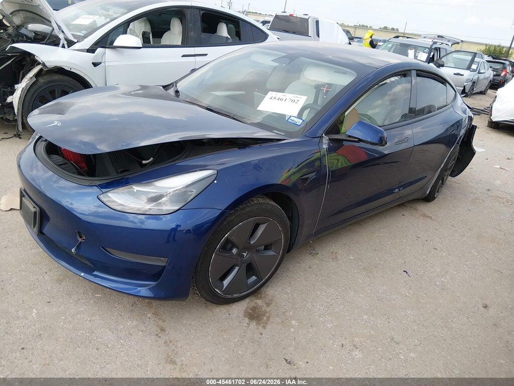 5YJ3E1EA0PF383472 2023 TESLA MODEL 3 photo no. 2